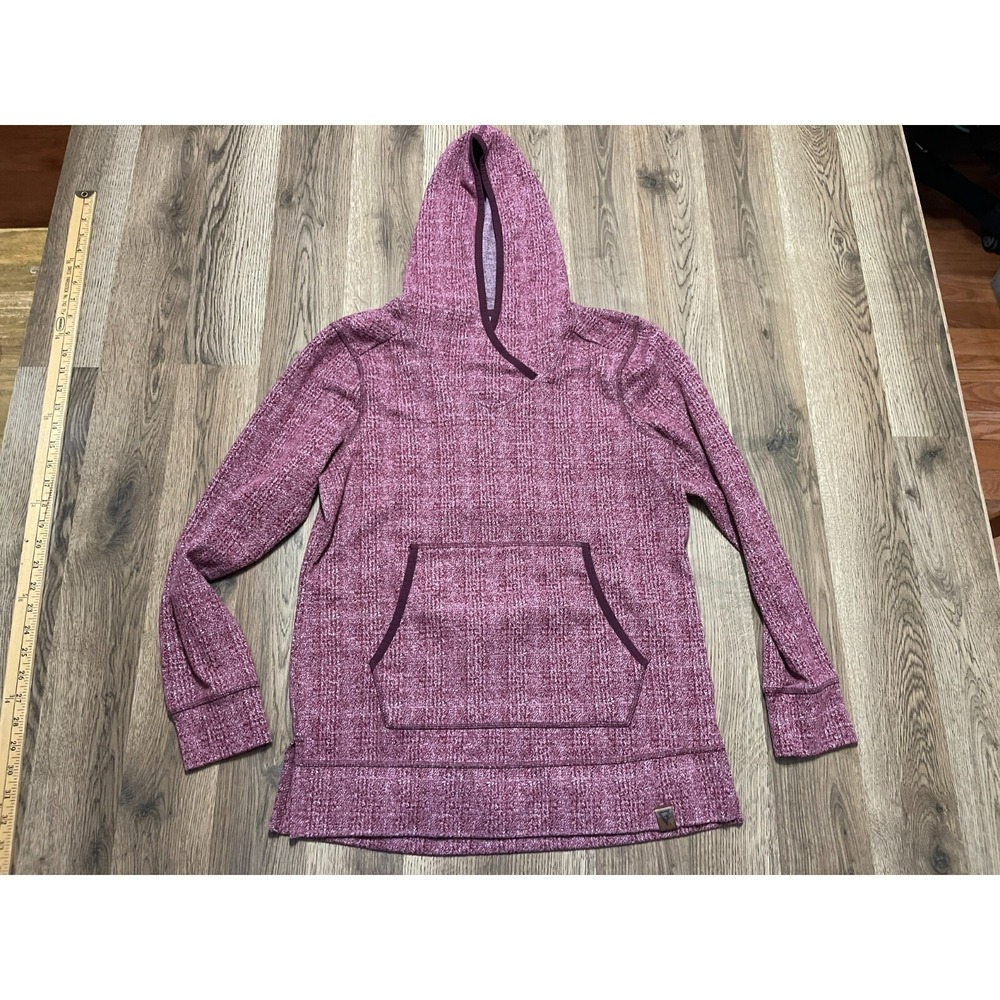 Life integrity Earth Hoodie, Women's Size Medium, Red, Long Sleeve, Pullover